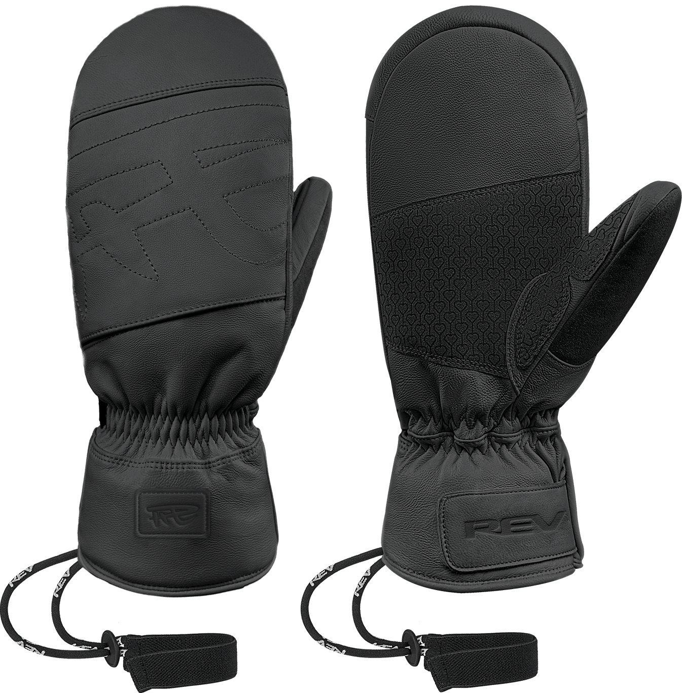Guantes de nieve de piel de cabra