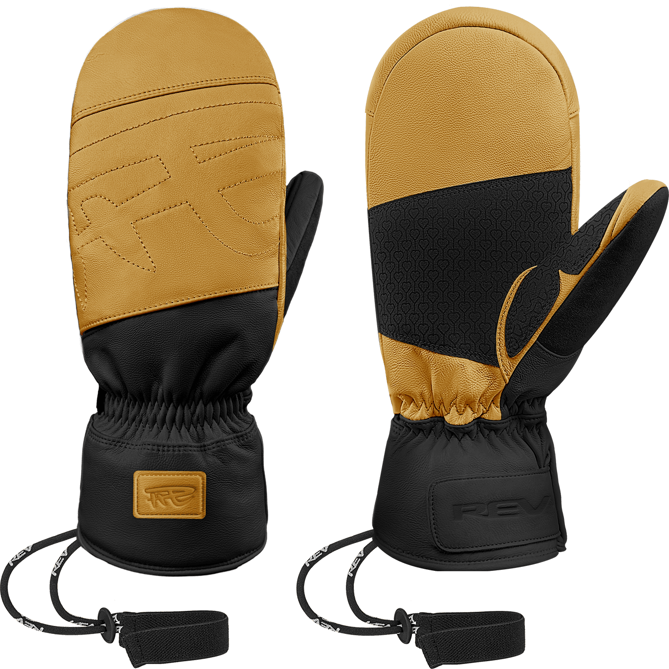 Guantes de nieve de piel de cabra