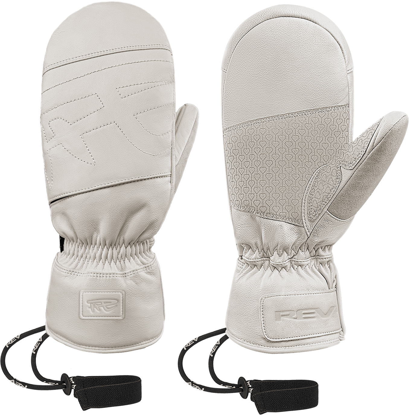 Guantes de nieve de piel de cabra