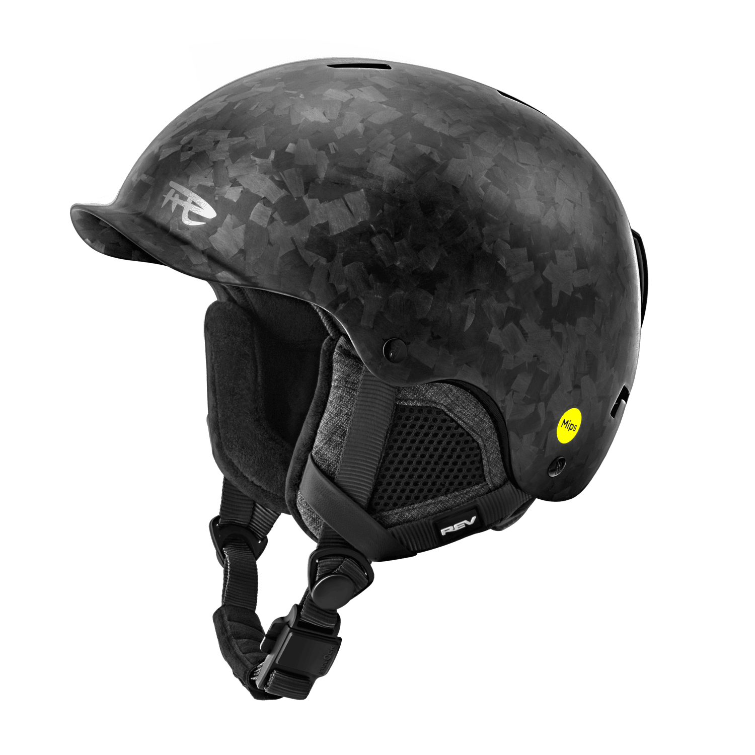 F3 Forged Carbon Schneehelm