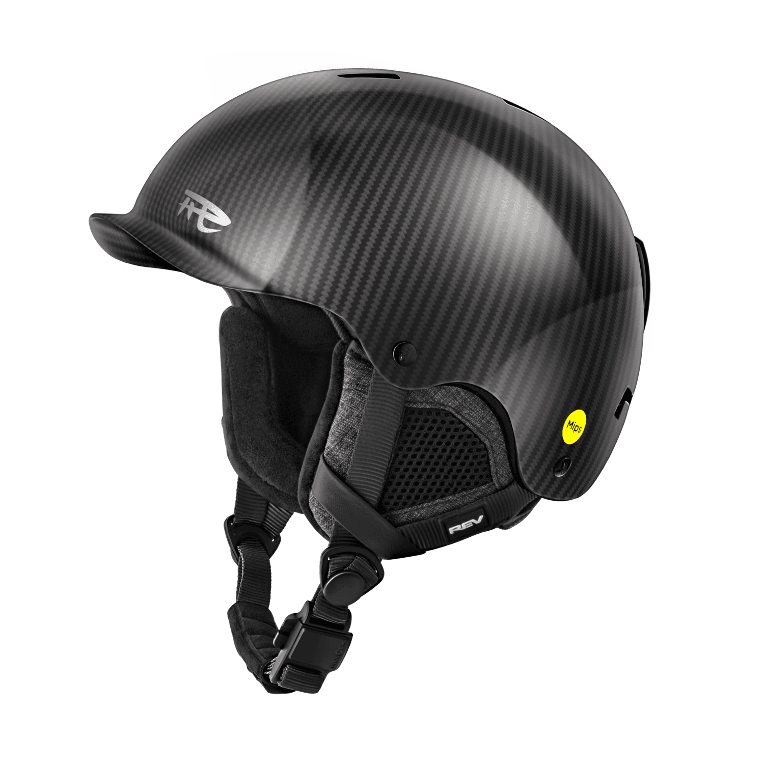 F3 Forged Carbon Schneehelm