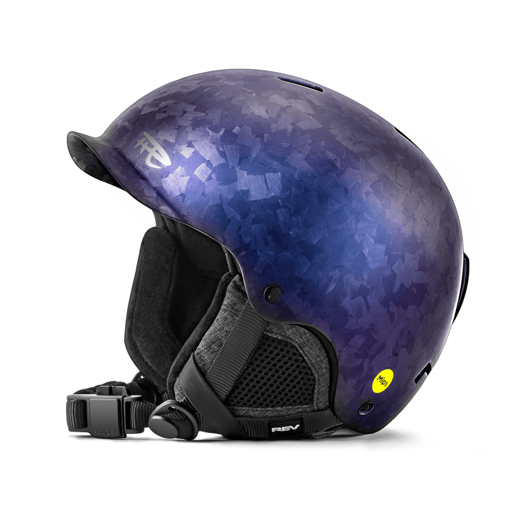 F3 Forged Carbon Schneehelm
