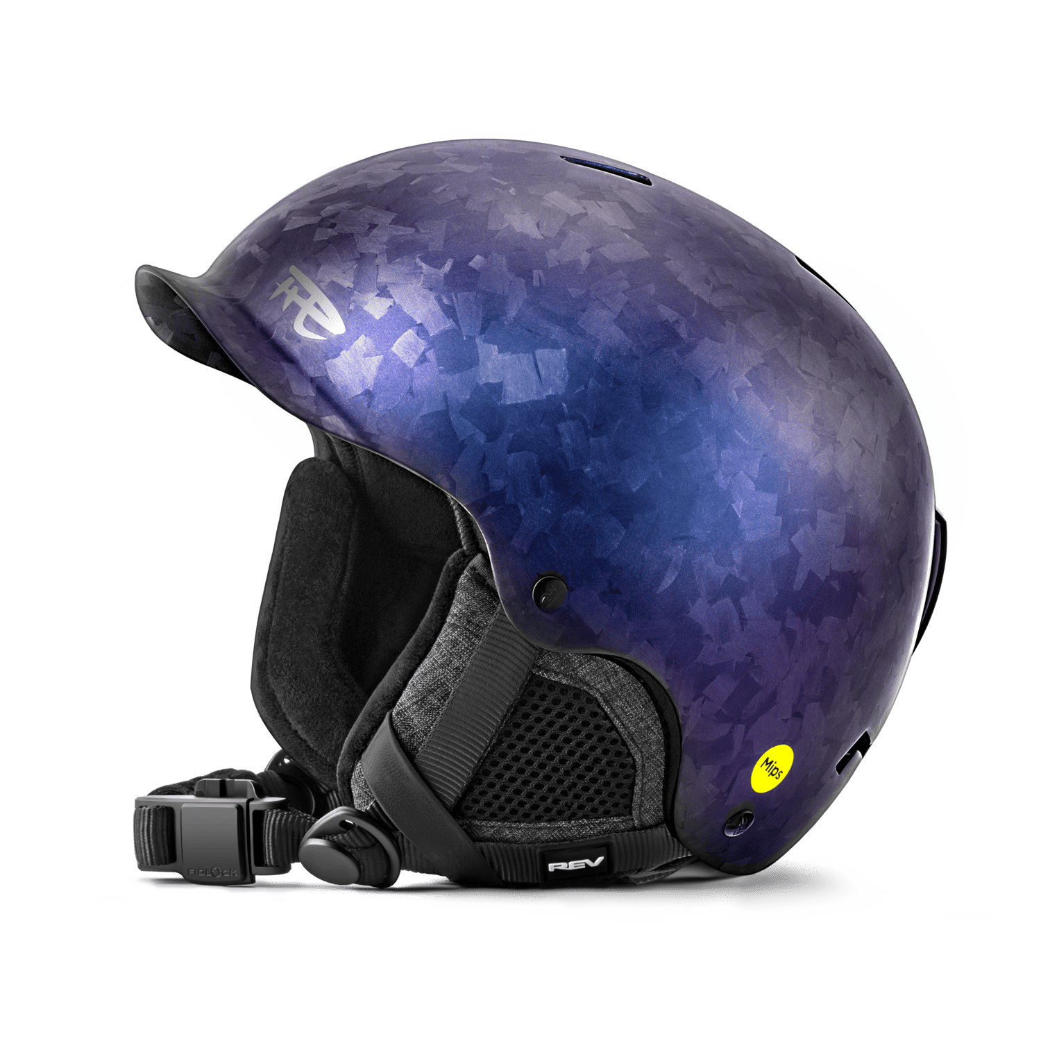 F3 Forged Carbon Schneehelm