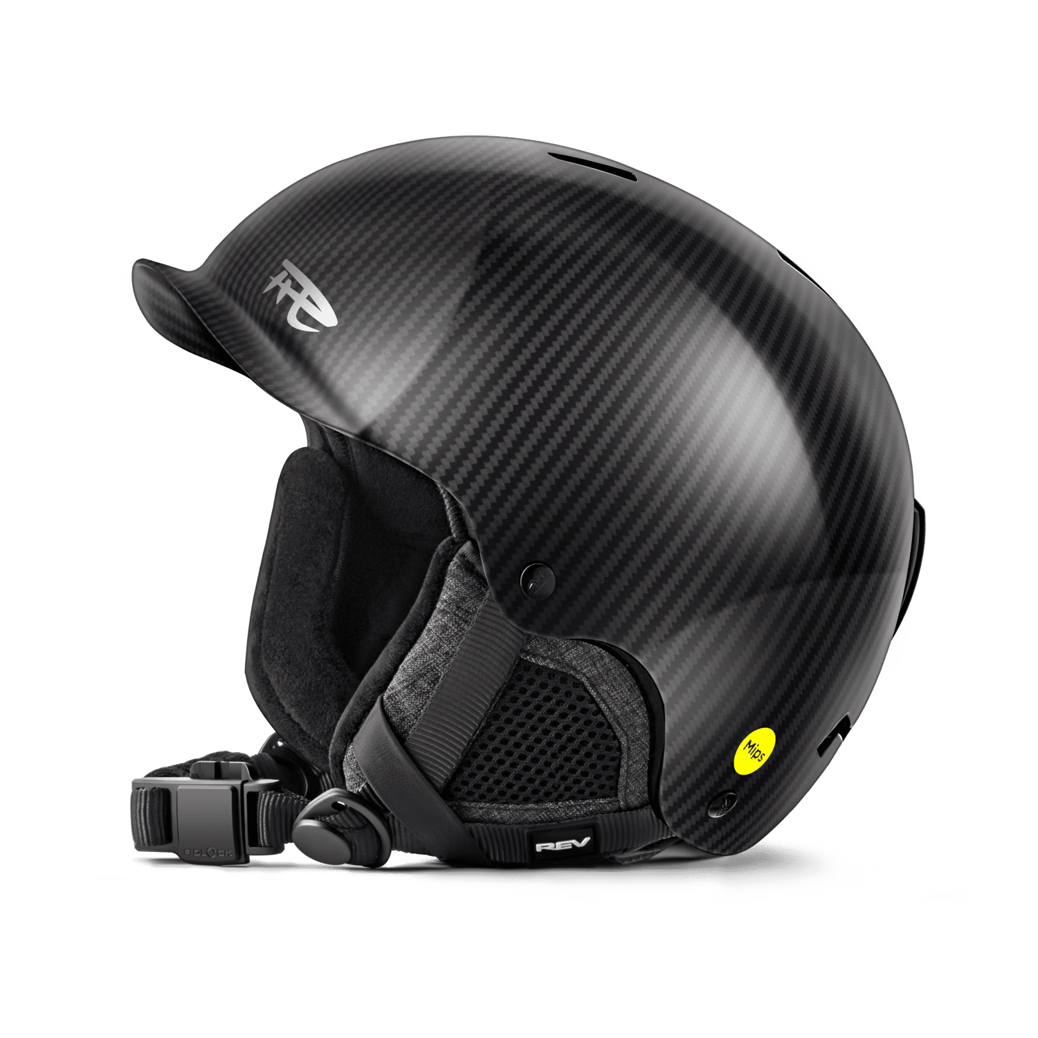 F3 Forged Carbon Schneehelm